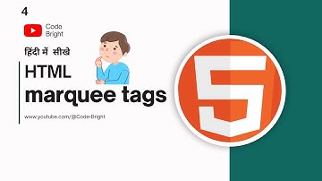Marquee tag in html | How to use marquee tag in html with All attributes | Scrolling Text