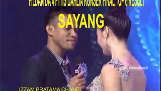 FILDAN FT IIS DAHLIA -SAYANG ( KONSER FINAL TOP 6 RESULT )