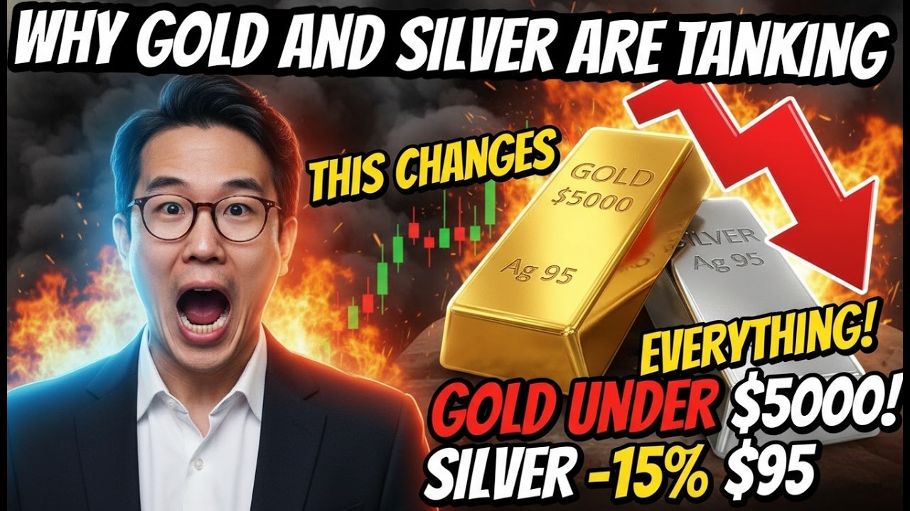 Gold & Silver CRASH: The $3.4 Trillion Trap Just Sprung