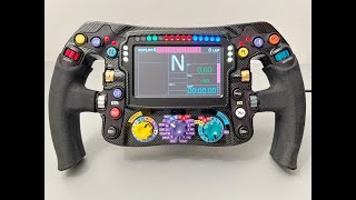 Mercedes AMG F1 Steering Wheel - all features