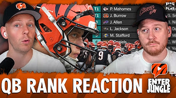 Joe Burrow gerangschikt onder de BESTE quarterbacks van de NFL, zijn de kansen voor de Bengals op...