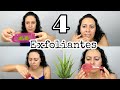 4 Exfoliantes de Aloe vera // Como hacer exfoliantes Naturales / Exfoliantes de naturales de sábila