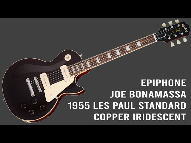 Epiphone Joe Bonamassa 1955 Les Paul Standard in Copper Iridescent