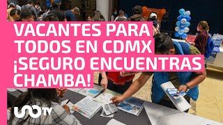 Hay más de mil 400 vacantes con sueldos de hasta 81 mil pesos en CDMX