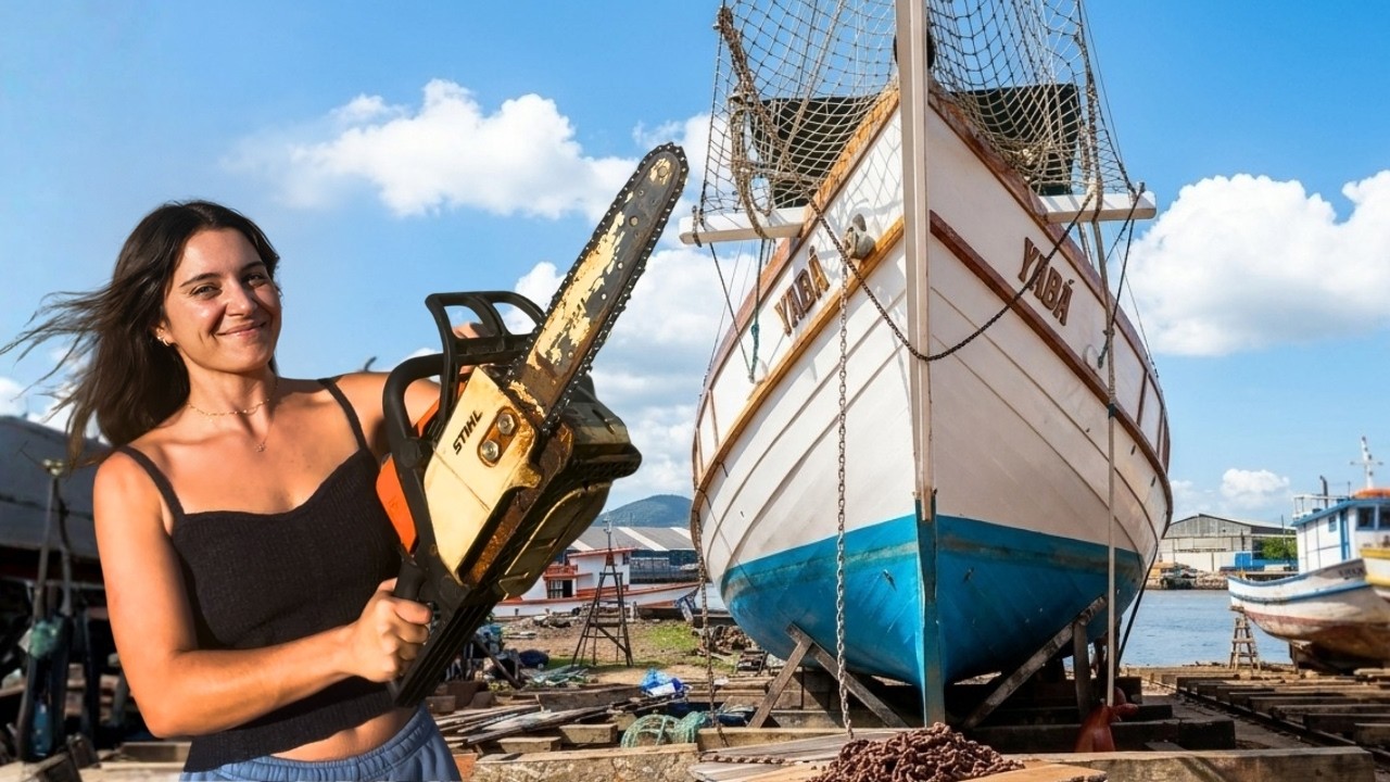 ⁣No Going Back: Moving our Boat Deeper into the Shipyard (and Further From Launching)