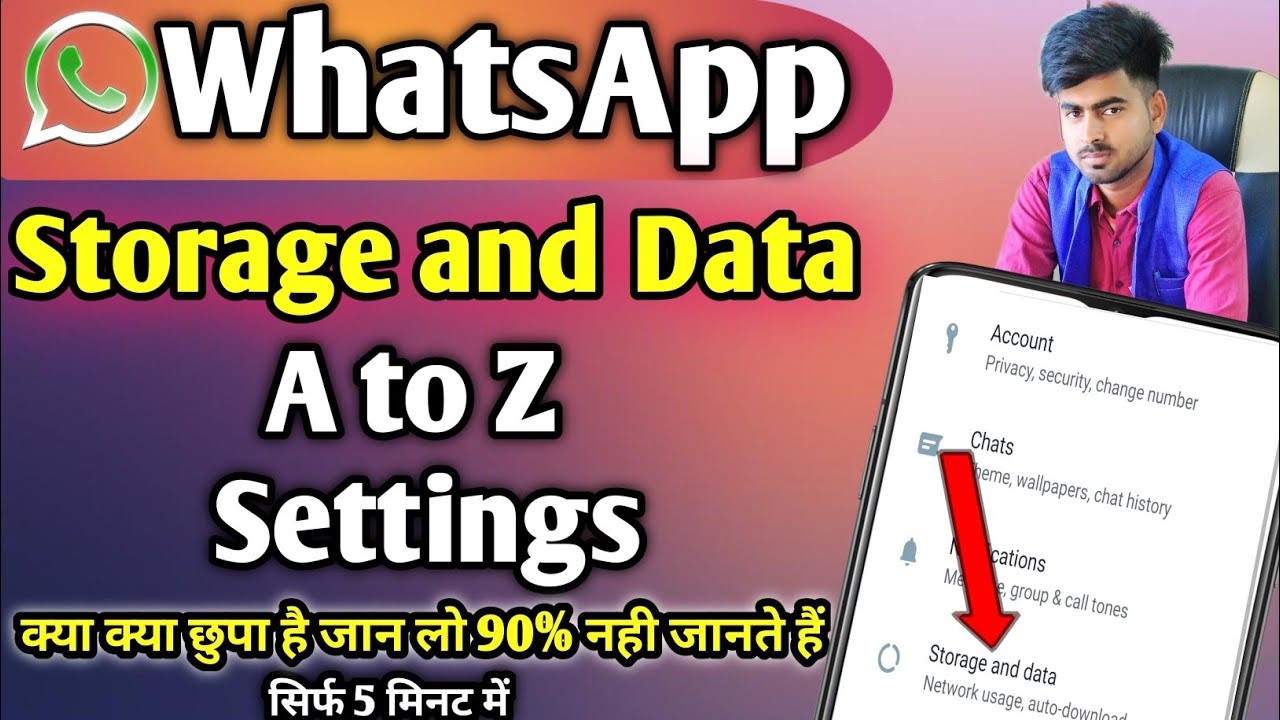WhatsApp Storage and Data Usage Settings how to delete WhatsApp
