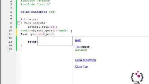 c++\ a pointer to an object class