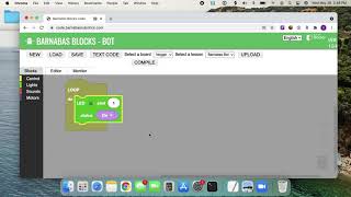 How To Use Barnabas Coding Site With A Mac (Arduino/Blockly)