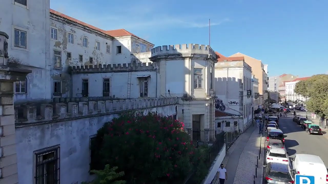 Пролетите над Ларго-да-Граса - Лиссабон - Португалия 🇵🇹