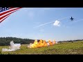 Strafing Run – Fighter Jets Autocannon Fire in Action