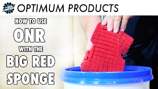 How Optimum No Rinse and The Big Red Sponge Work