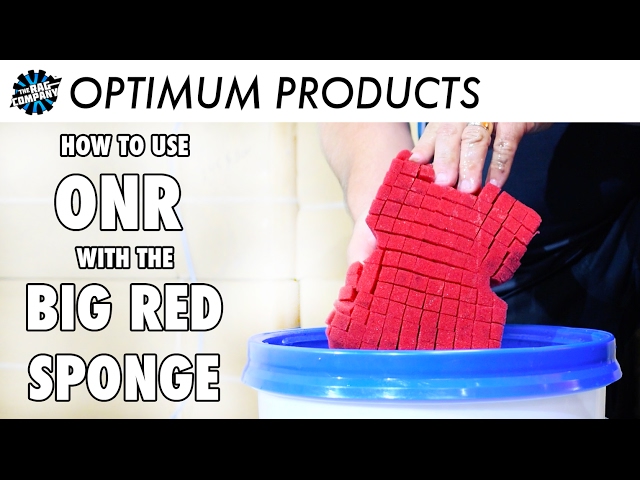 Optimum Big Red Sponge