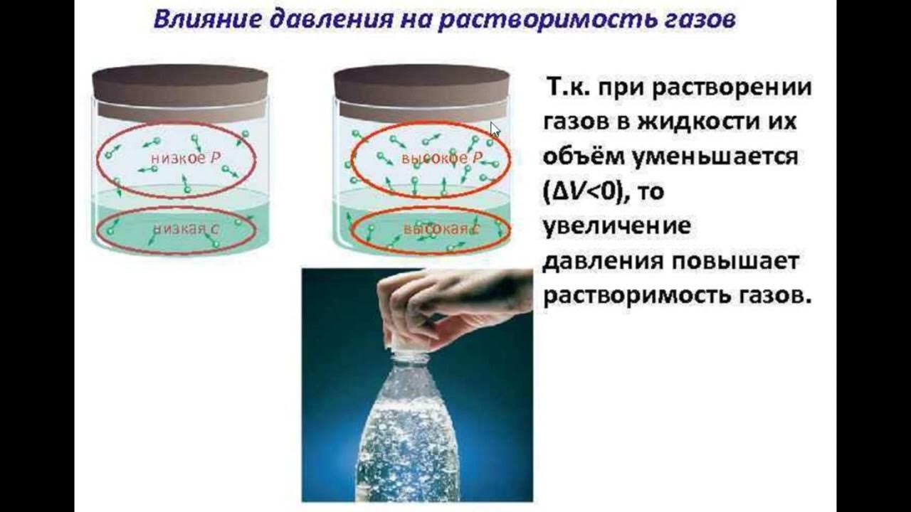 Растворение азота в воде. Влияние давления на растворимость газов. Растворимость газов в жидкостях с повышением температуры. Влияние различных факторов на растворимость газов в жидкостях. Растворимость газов в воде.