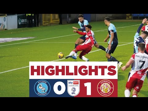 Wycombe Stevenage Goals And Highlights