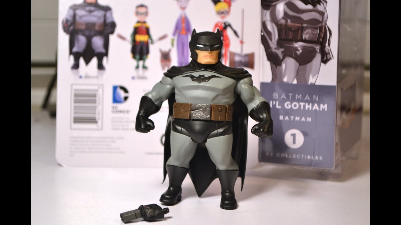 DC Direct/ Collectibles BATMAN LI'L GOTHAM FIGURE 75th Anniversary POSTAGE  STAMPS - YouTube