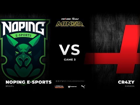 [RU] NoPing e-sports vs CR4ZY, Game 3, StarLadder ImbaTV Dota 2 Minor Season 3