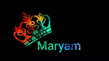 Maryam Name WhatsApp Status || By ChauDhary Wri8s