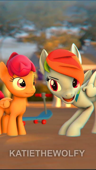 Who's Your Favorite Aunt? (SFM Ponies) #shorts #mylittlepony #scootaloo #rainbowdash