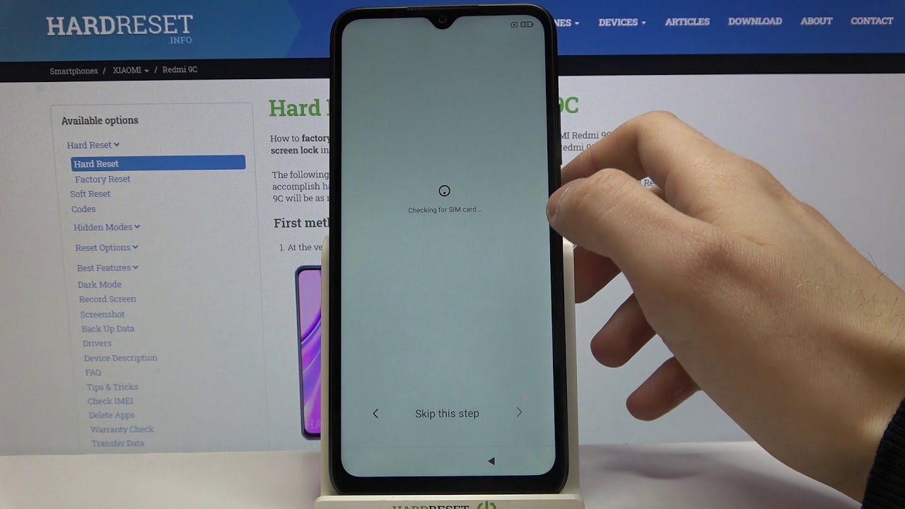 How to Set Up XIAOMI Redmi 9C – Configuration Process - YouTube
