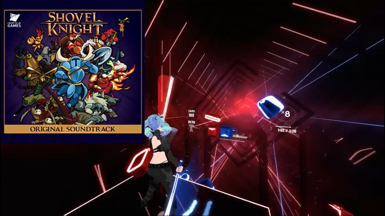 [Beat saber]Flowers of Antimony (The Explodatorium) Shovel Knight