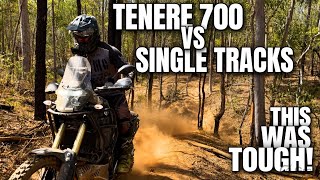 Riding my TENERE 700 at a RTCB trail RIDE!