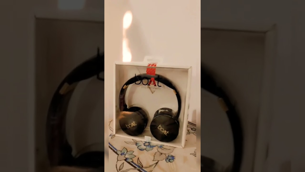 pre birthday gift from dad boAt headphones 