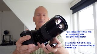 Hasselblad HC 150mm f3.2 review on X1D ii and X2D, does this old lens  perform on X cameras