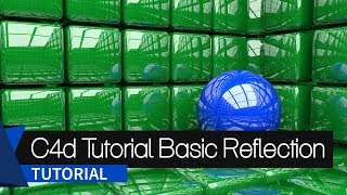 Cinema 4d Tutorial || Basic Reflection || Butterfly Motions