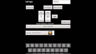 Fake-A-Call Free video demo screenshot 1