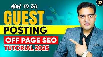 What Is Guest Posting and How To Do It Full Guide 2025 | Guest Posting Backlinks | #guestposting