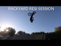 Backyard resi session