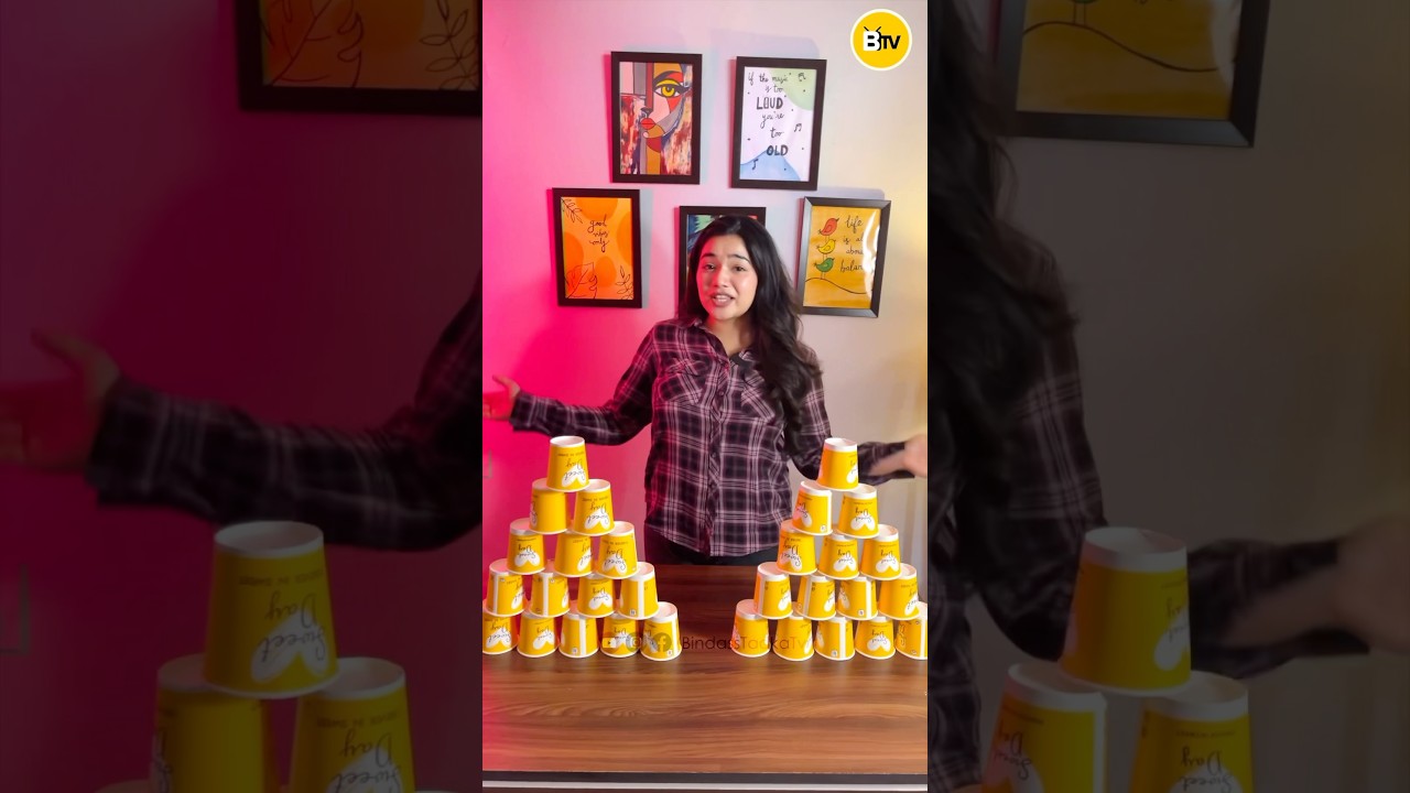 Wait for it 😂 | Cups Arrange Challenge 01 