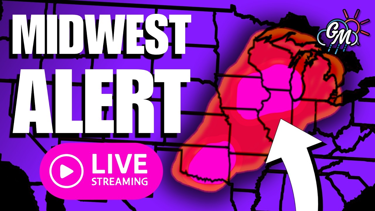 🔴 LIVE - Wisconsin & Illinois Tornado Threat + Live Storm Chasers ...