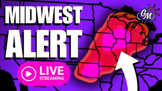 🔴 LIVE - Wisconsin & Illinois Tornado Threat + Live Storm Chasers | GMWeather