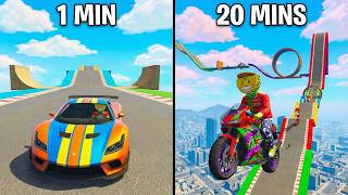 CADA MINUTO LA CARRERA SE VUELVE MAS DIFICIL!! - GTA 5 ONLINE