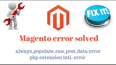 Magento error Solution