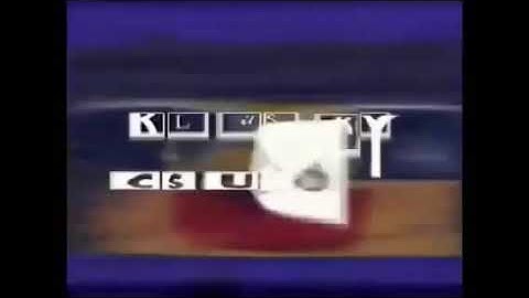 Klasky Csupo Robot Logo Warp Speed Variant 2 In Strong Ripple & Slow Motion