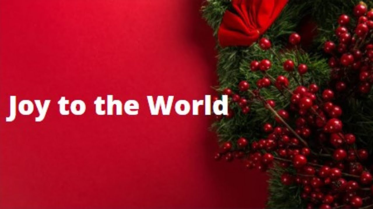 Joy to the World with Lyrics  Christmas Carol Song Piano Cover  YouTube