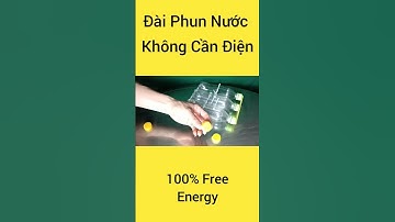Đài Phun Nước Để Bàn Không Cần Điện Bằng Chai Nhựa #3