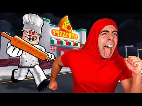 Ο PAPA PIZZA ΚΥΝΗΓΑΕΙ ΤΗΝ ΘΕΙΑ ΣΤΟ ROBLOX!😱