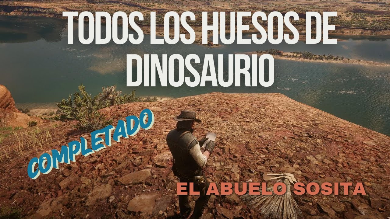 ¡INCREIBLE FINAL! RDR2 - HUESOS DE DINOSAURIO 30 DE 30 NEW AUSTIN # ...