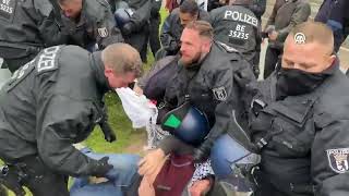 German police break up pro-Palestinian protest at FU Berlin