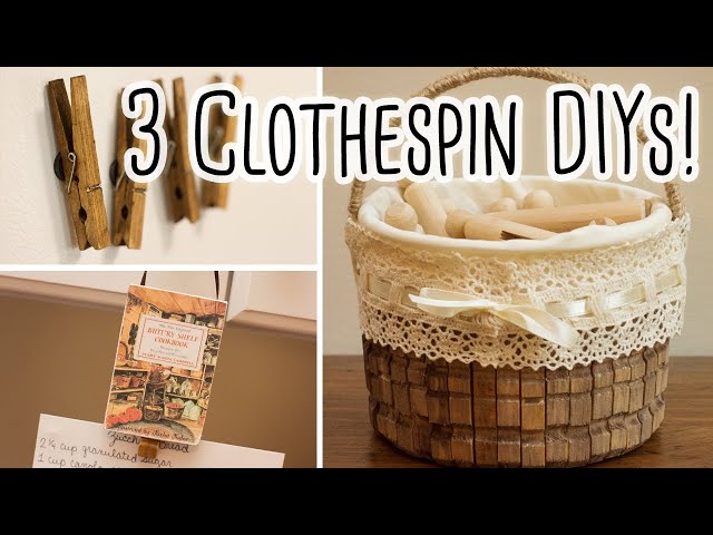 Clothespin Hacks to Make Life Easier - Southern Home Express