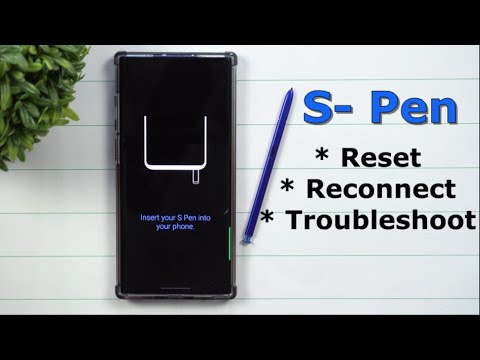 How To Start FRESH and NEW With Your S-Pen (Simple Troubleshooting)