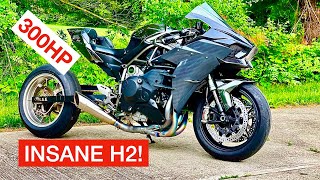 INSANELY MODDED 300WHP NINJA H2 OVERVIEW! GARAGE UPDATE