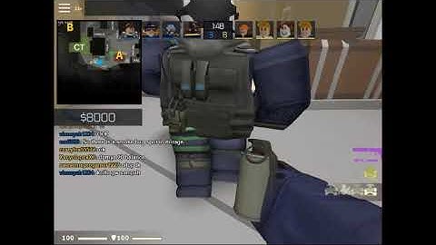 Counter blox MIRAGE Smoke BUG SPOT