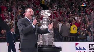 Alexander Ovechkin Hoists The Stanley Cup