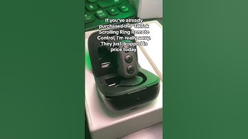 Wireless scroll ring for e-books & more #scrollring #bluetoothscrollring