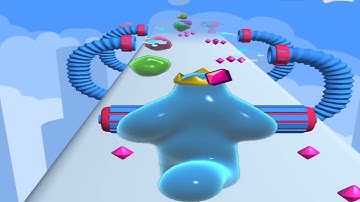 Blob Runner 3D-All Levels Gameplay Android,ios