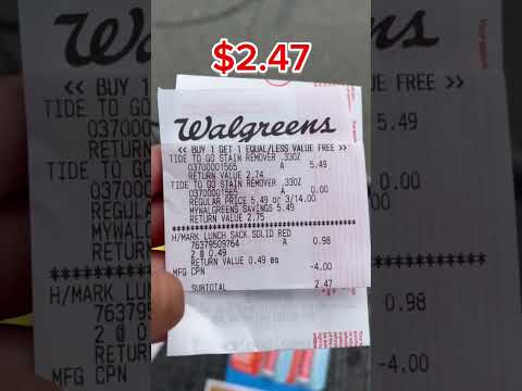 Amazing Deal At Walgreens #viral #discount